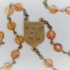 St. Joseph Copper Swarovski Crystal Rosary - Image 3