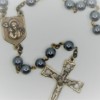 St. Joseph Hematite Heavy-Duty Rosary - Image 2