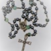 St. Joseph Hematite/Prehnite Rosary