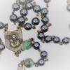 St. Joseph Hematite/Prehnite Rosary - Image 2