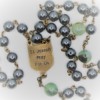 St. Joseph Hematite/Prehnite Rosary - Image 3