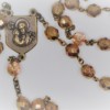 St. Joseph Bronze Czech Glass/Speckled Glass Rosary - Image 2