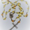 St. Joseph Multi-Color Czech Glass Rosary