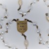 St. Joseph Pearl Czech Glass Rosary - Image 3