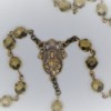 Antique Gold Czech Glass Jesus Prayer Beads - Image 3