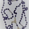 100-Bead Jesus Prayer Blue Czech Glass Chotki