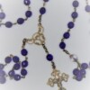 100-Bead Jesus Prayer Blue Czech Glass Chotki - Image 2