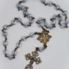 Light-Blue Czech Glass Jesus Prayer Beads
