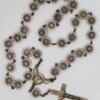Ivory/Bronze Czech Glass Jesus Prayer Beads