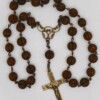 Brown Czech Glass Jesus Prayer Beads