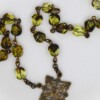 Gold Swirl Czech Glass Jesus Prayer Beads - Image 2