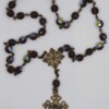 Purple Czech Glass Jesus Prayer Beads