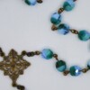Sea Blue-Green Glass Jesus Prayer Beads - Image 2