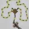 Yellow Czech Glass Jesus Prayer Beads