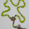 Lime-Green Czech Glass Jesus Prayer Beads