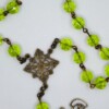 Lime-Green Czech Glass Jesus Prayer Beads - Image 2