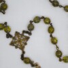 Antiqued-Green Czech Glass Jesus Prayer Beads - Image 2