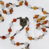 St. Joseph Siberian Moonstone/Carnelian Heavy-Duty Rosary - Image 2