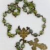 Moss-Green Czech Glass Jesus Prayer Beads