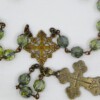 Moss-Green Czech Glass Jesus Prayer Beads - Image 2