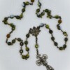 Green/Topaz Czech Glass Jesus Prayer Beads