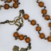 Champagne Czech Glass Jesus Prayer Beads - Image 2