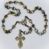 Multi-Color Desert Sky Czech Glass Jesus Prayer Beads