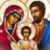 Holy Family Greek Icon (Small) - Image 2